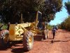 Obras da estrada da comunidade Cacimba Velha, em Teresina