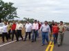 Luciano Paes Landim com autoridades na nova estrada