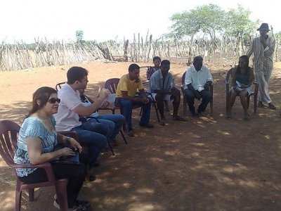 Reunio com comunidade quilombola
