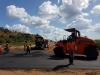 Obras de pavimentao em Oeiras
