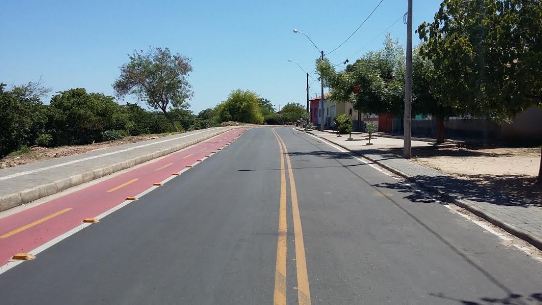 Avenida Beira Rio, em Floriano