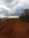 Obras de pavimentao no municpio de Cocal, povoado Videl