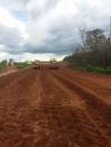 Obras de pavimentao no municpio de Cocal, povoado Videl